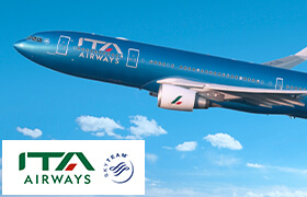 ITAエアウェイズ-イタリア航空直行便