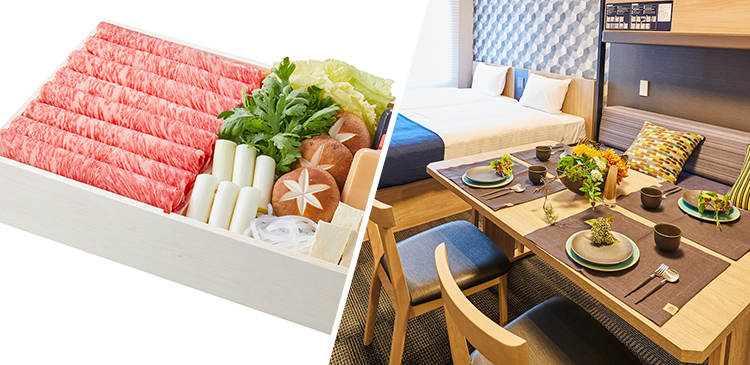 「浅草今半」牛懐石＋都内ホテル1泊 ツアー写真