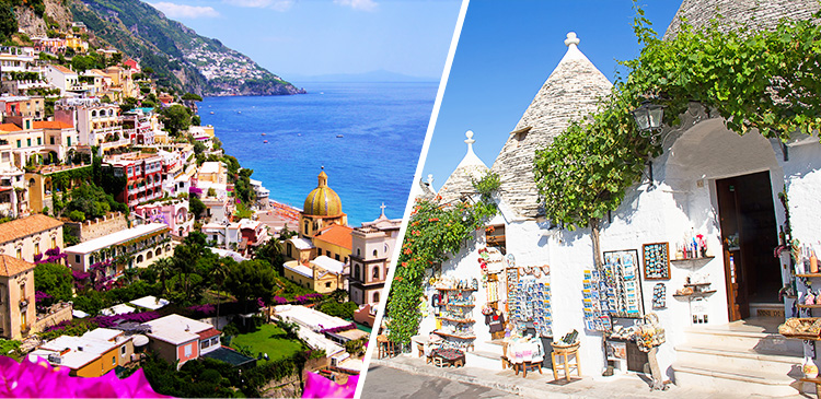 南イタリア 人気の5都市周遊プラン ツアー写真