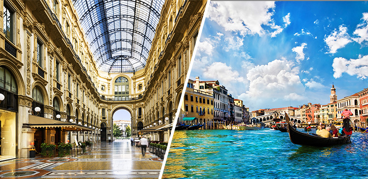 ローマ＋フィレンツェ＋ベネチア＋ミラノ ツアー写真