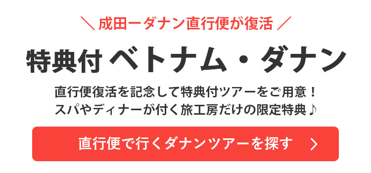 直行便で行くダナンツアーを探す"