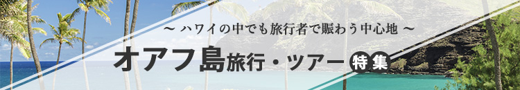 オアフ島ツアー特集