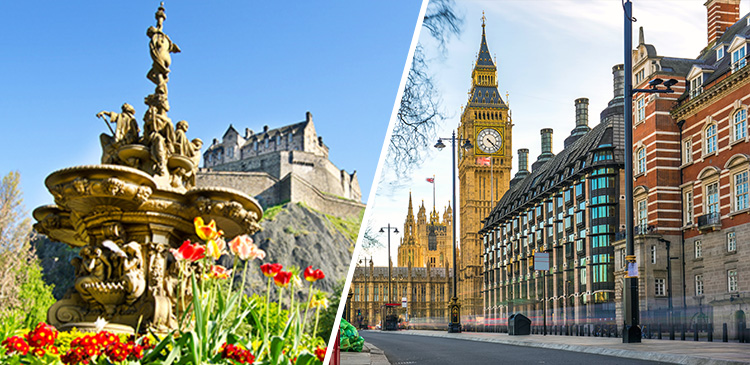 エジンバラ＋ロンドン