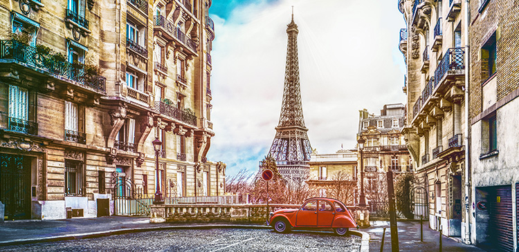 【エールフランス】復路プレエコ│フランス・パリ ツアー写真