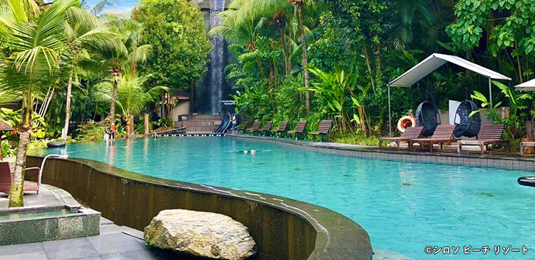 シロソ ビーチ リゾート ツアー写真