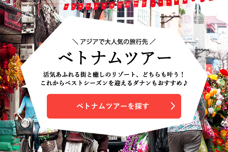 ベトナムツアーを探す