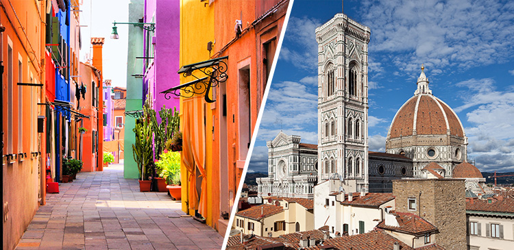 ベネチア＋フィレンツェ＋ローマ ツアー写真