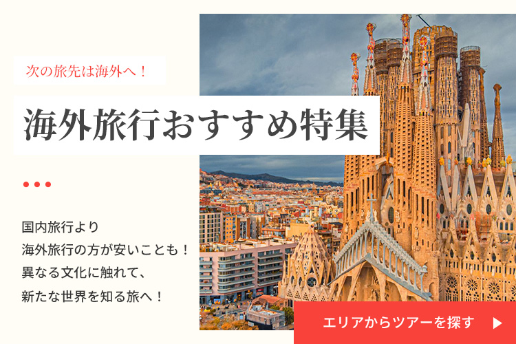 取り扱いエリアからツアーを探す