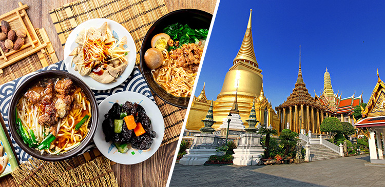 台北＋バンコク ツアー写真