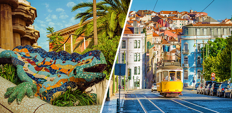 バルセロナ＋リスボン