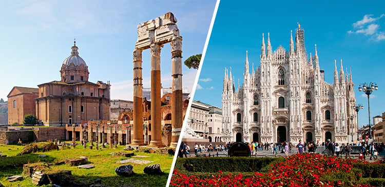 ローマ＋ベネチア＋フィレンツェ＋ミラノ ツアー写真