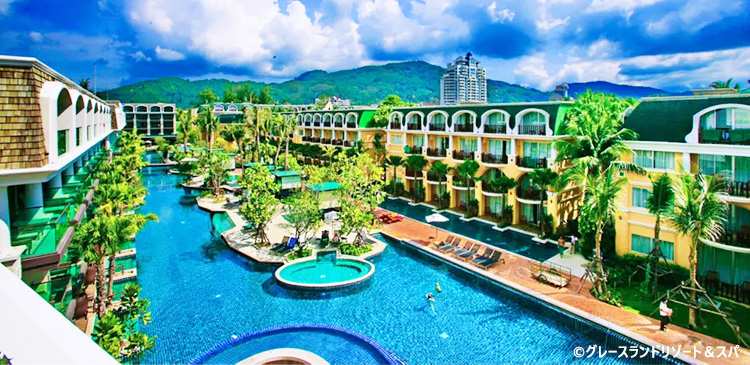 グレースランドリゾート＆スパ宿泊　タイ・プーケット ツアー写真
