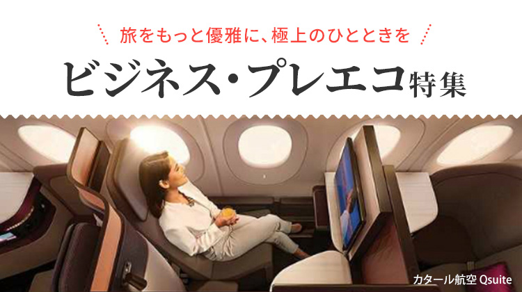 ビジネス・プレエコ特集