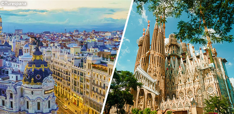 マドリード＋バルセロナ