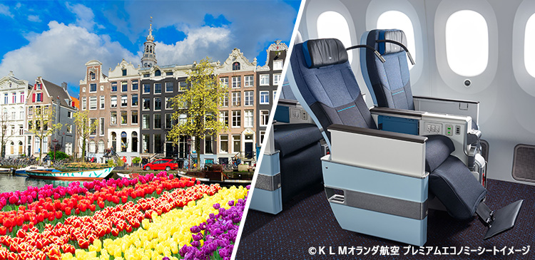 【往復直行便】オランダ・アムステルダム ツアー写真