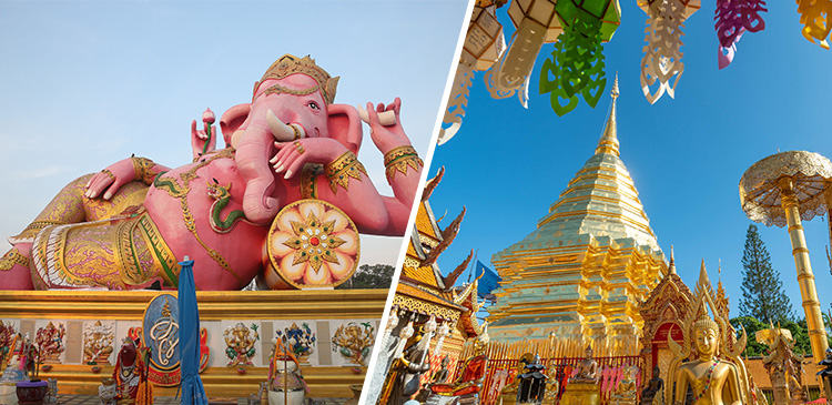 バンコク＋チェンマイ ツアー写真