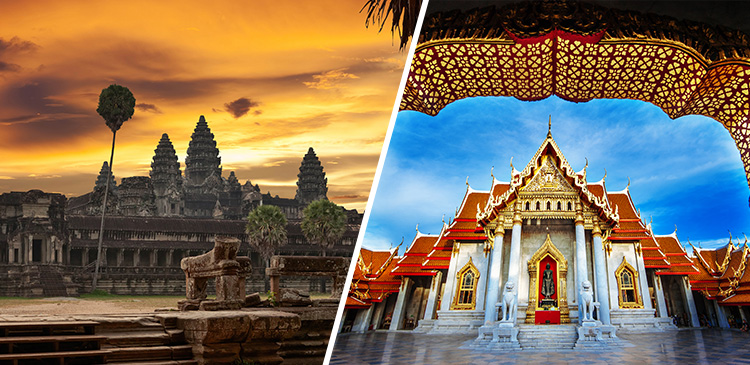 シェムリアップ＋バンコク ツアー写真