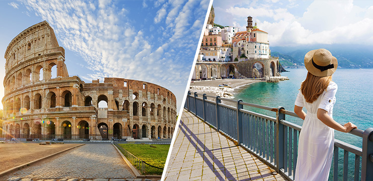 ローマ＋アマルフィ＋ナポリ ツアー写真