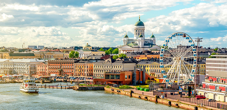 往復直行便│フィンランド・ヘルシンキ ツアー写真