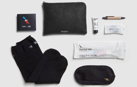 限定アメニティキット：STATE製のポーチ