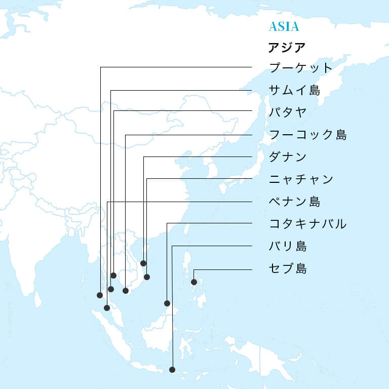アジアマップ