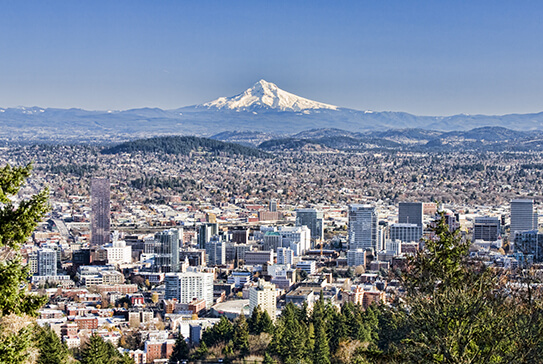 ポートランド風景