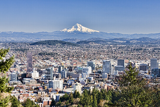 ポートランド風景